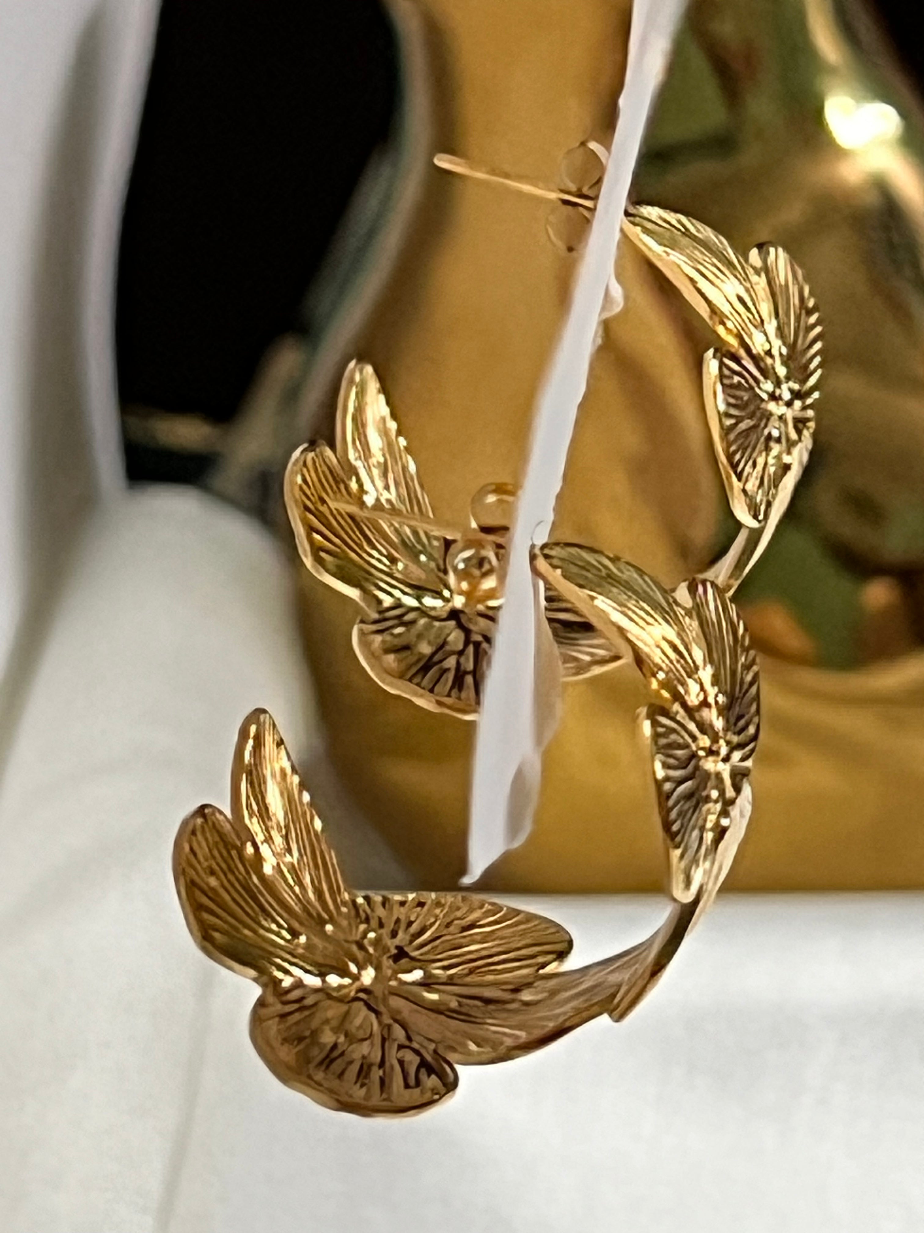 ELORA Anti-tarnish Hoops