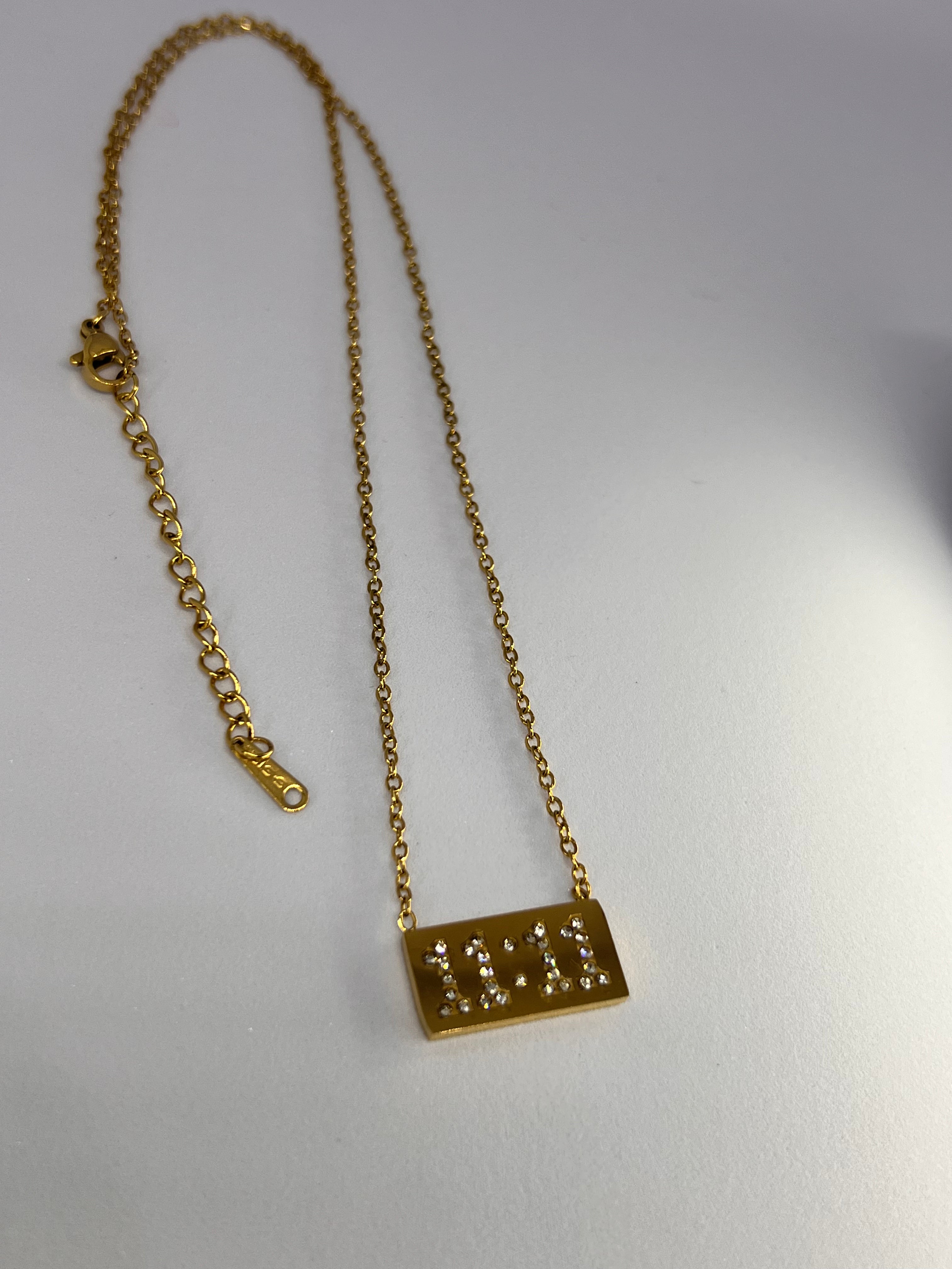 11:11 With Stone Lucky Necklace