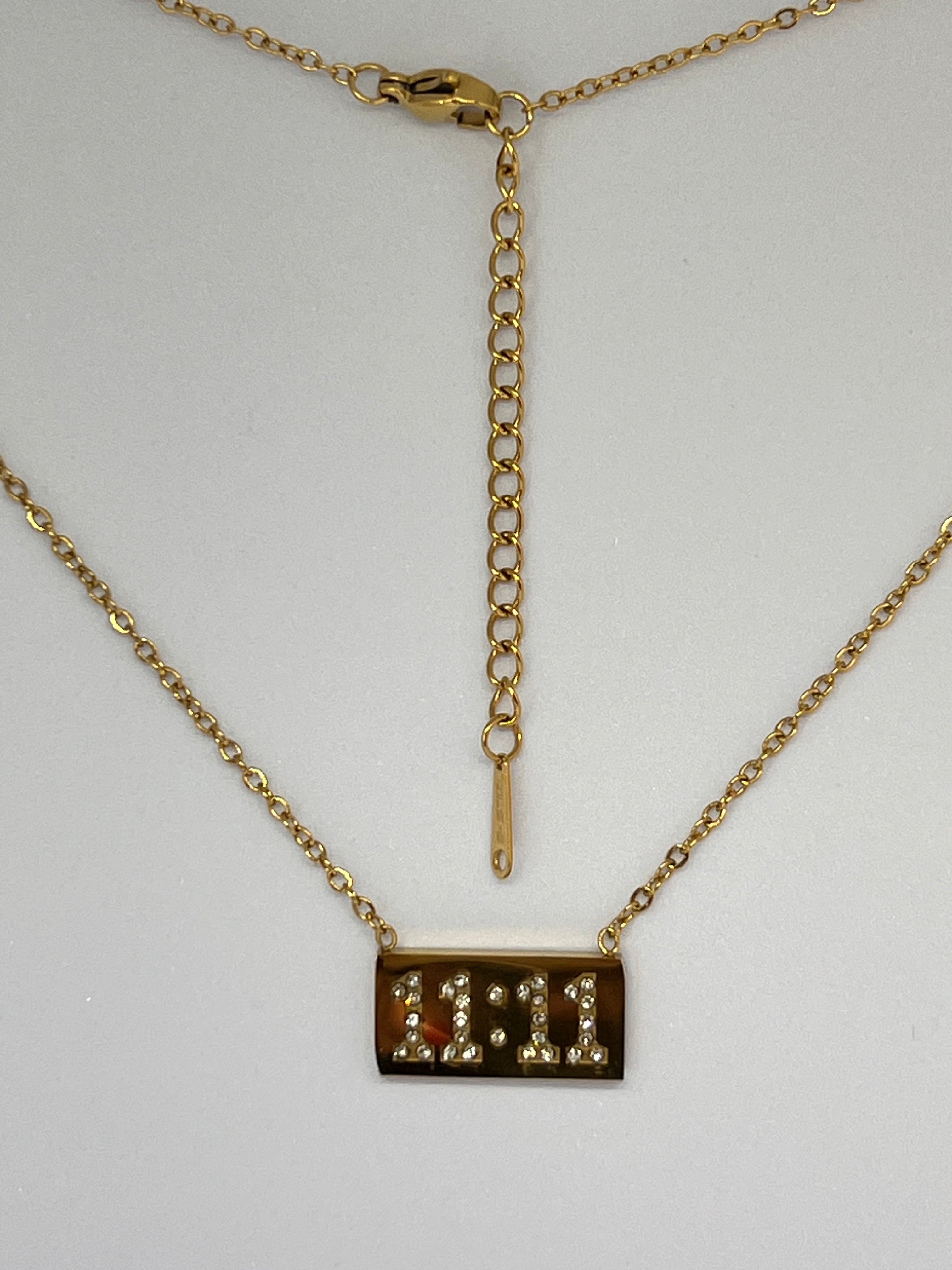 11:11 With Stone Lucky Necklace