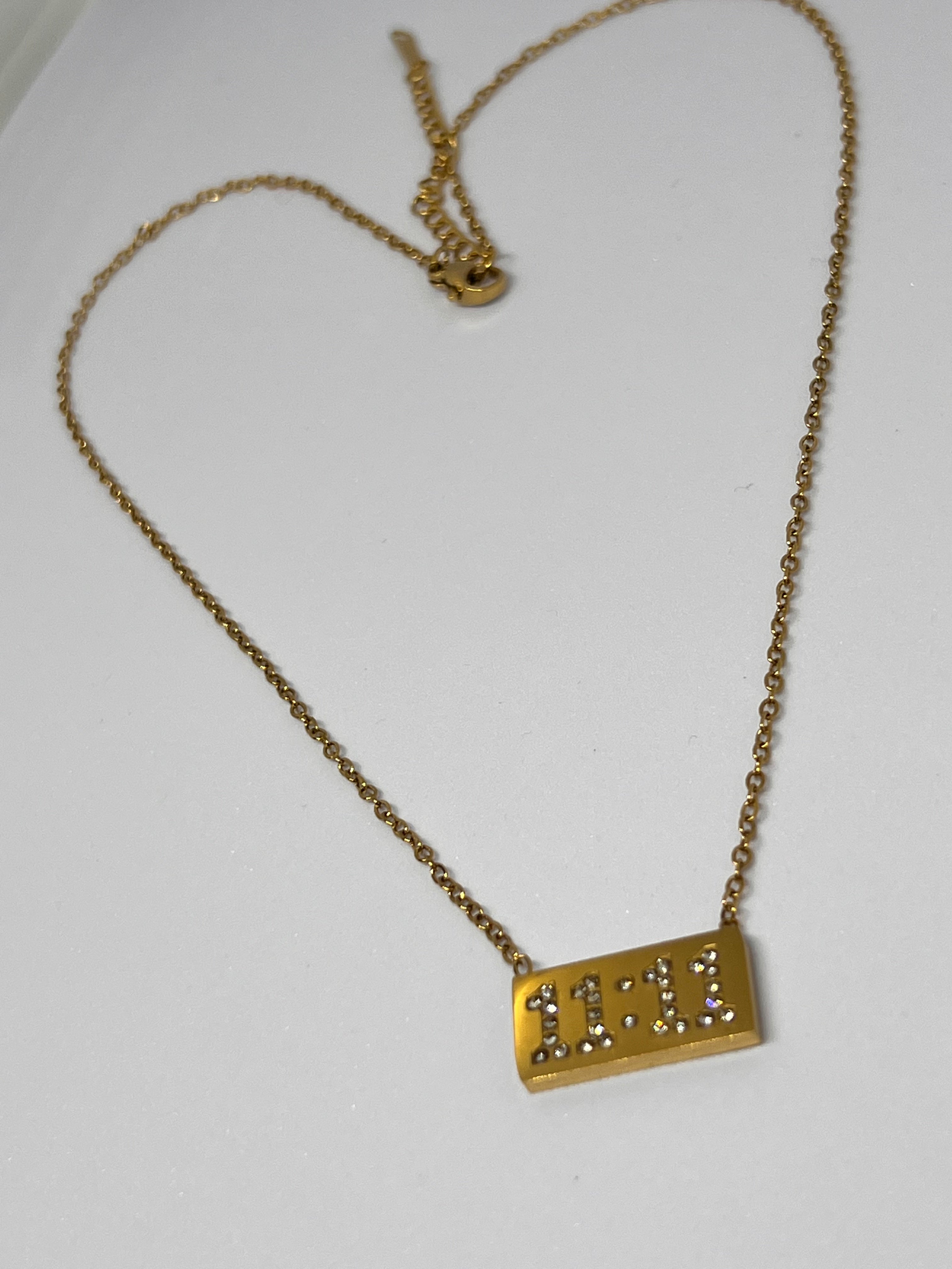 11:11 With Stone Lucky Necklace