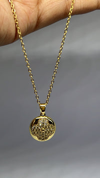 Flora sphere Anti-tarnish Necklace